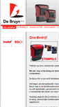 Mobile Screenshot of nvdebruyn.be